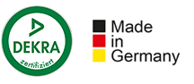 Dekra zertifiziert und made in Germany